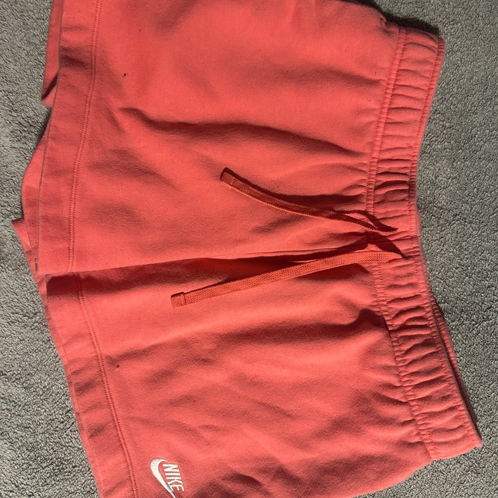 Nike Bright Coral Athletic Shorts
